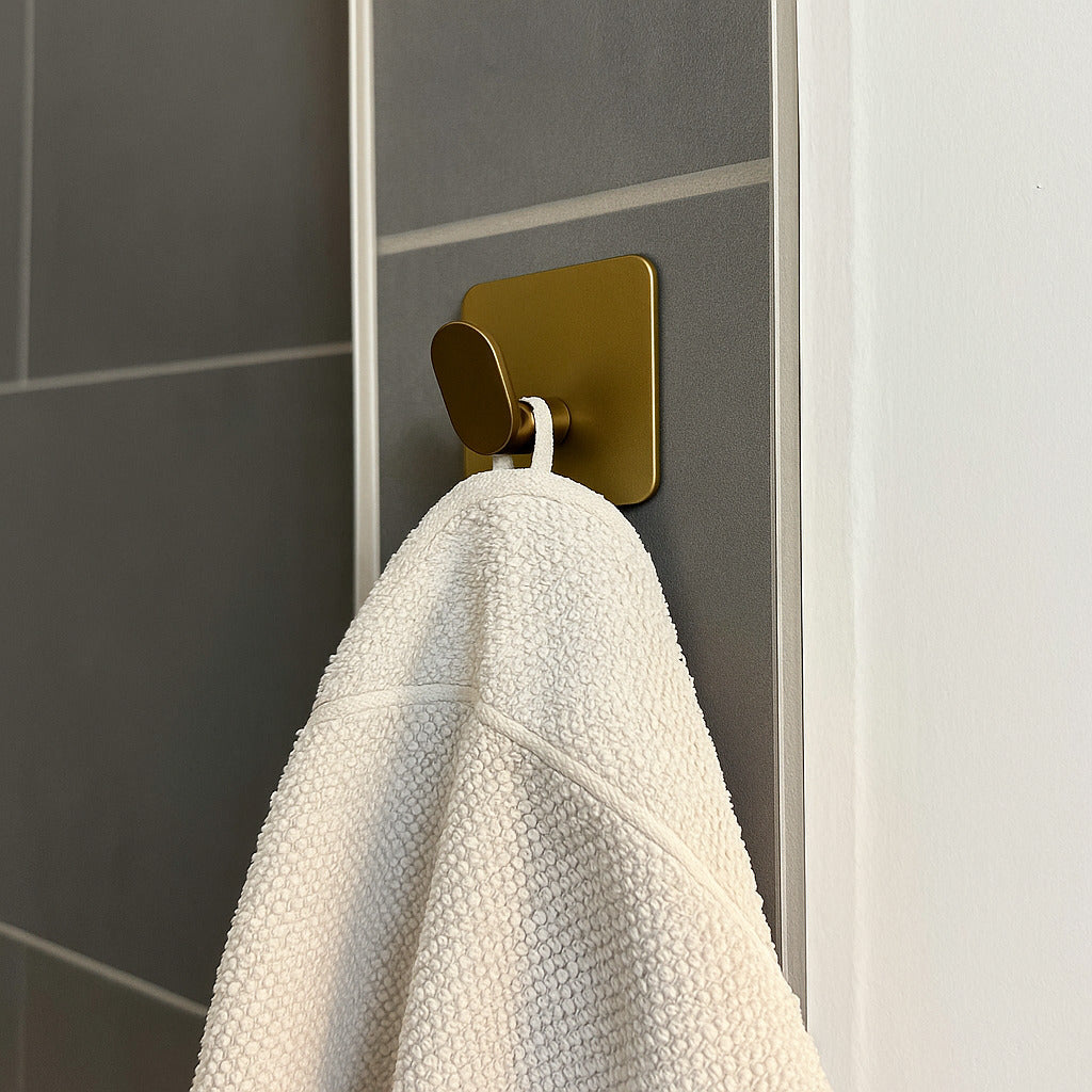 SteelDesign Hamburg Wandhaken DOTTA Messing Bronze