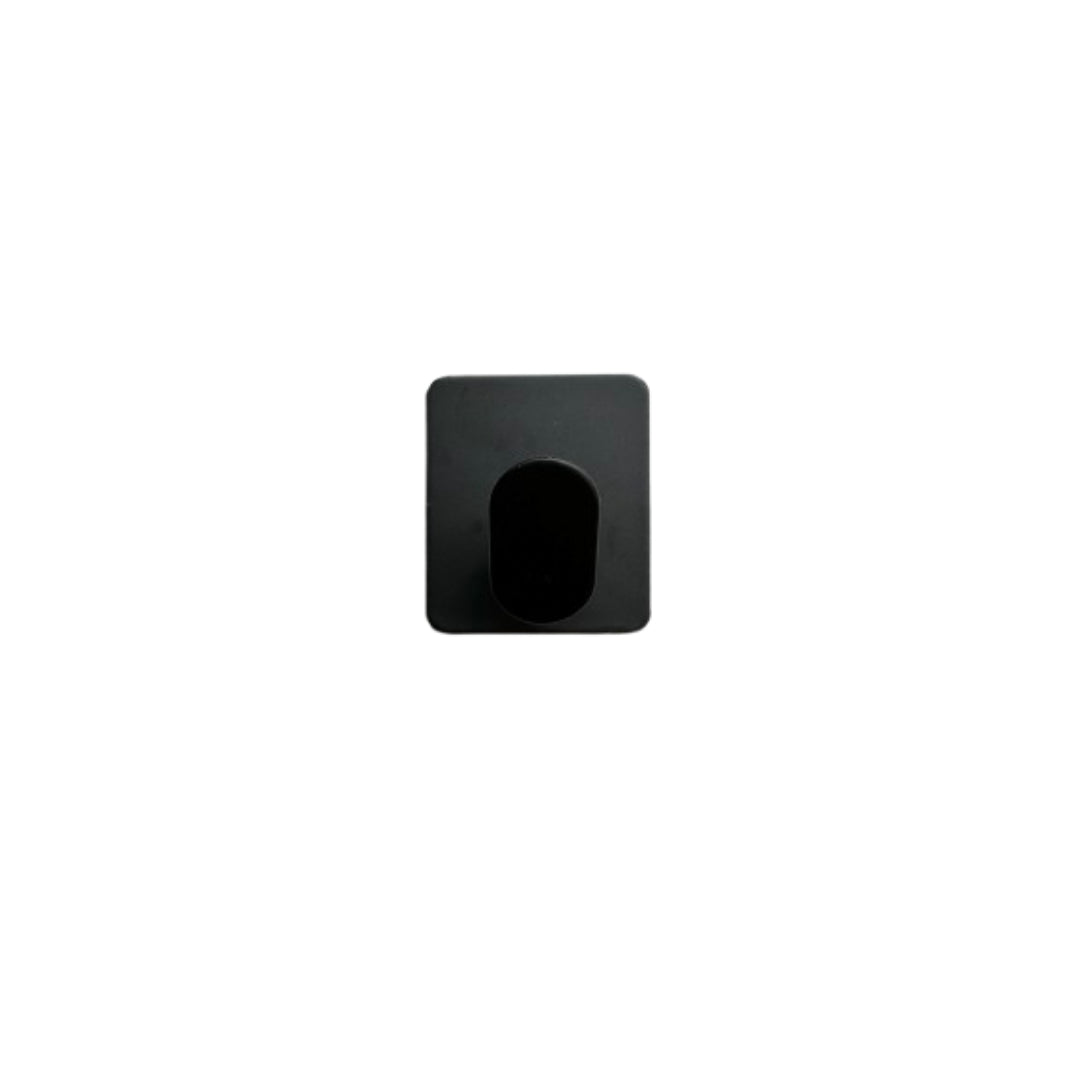 Wandhaken_schwarz_klein_Front Lotta