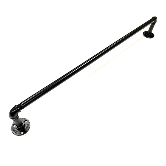 SteelDesign Hamburg Industrial Rohrdesign Badezimmer Accessoires Handtuchhalter BADIA extra large 80cm