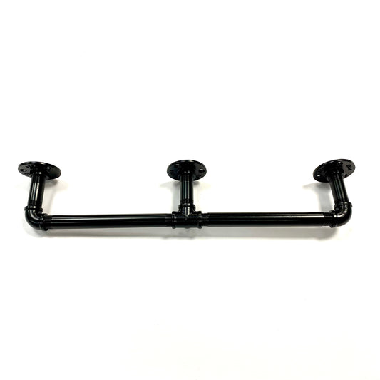 SteelDesign Hamburg Handtuchhalter BADIA Twin Industrial Rohrdesign