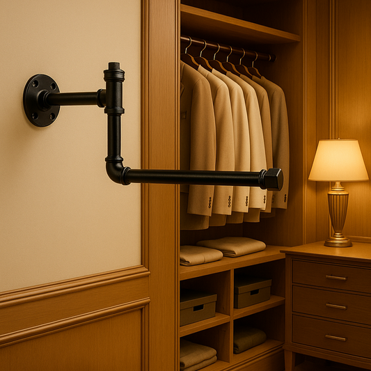 Kleiderhaken Wanda Large StelDesign Hamburg Black Ankleidezimmer Garderobe