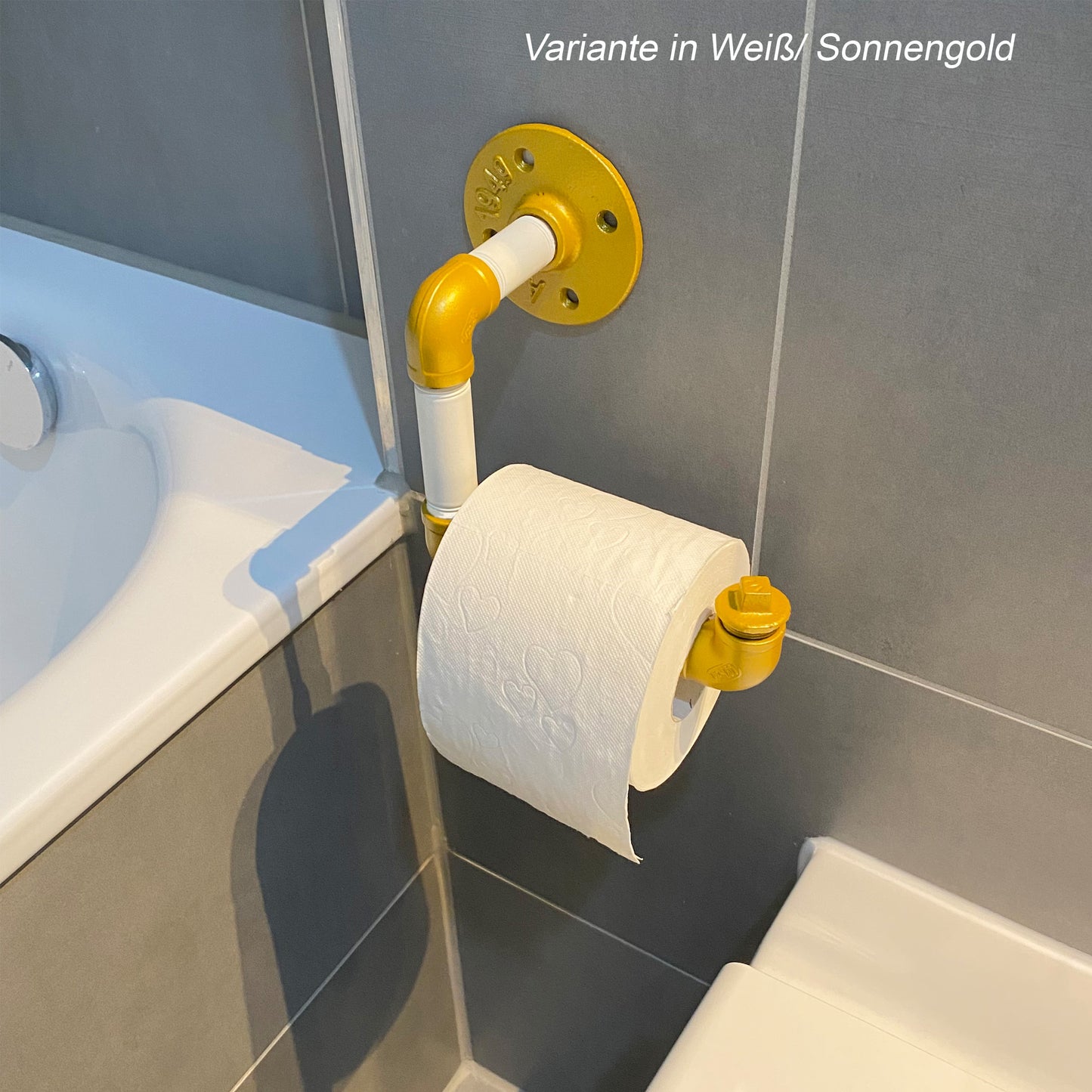 SteelDesign Hamburg Toilettenrollenhalter FLUSH