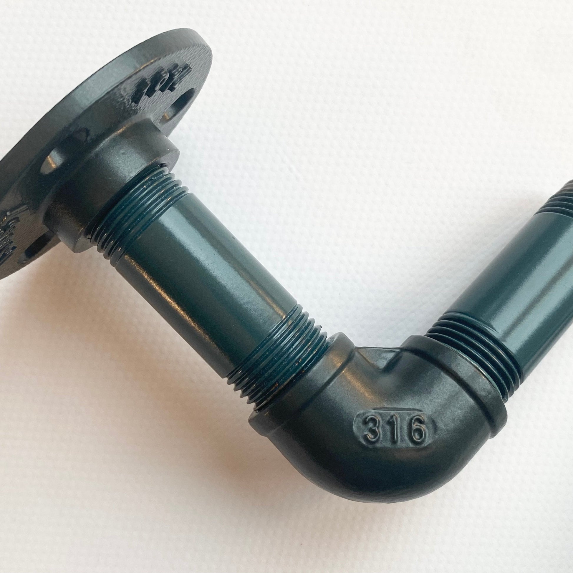 SteelDesign Hamburg Rohrdesign Variante Petrol Anthrazit
