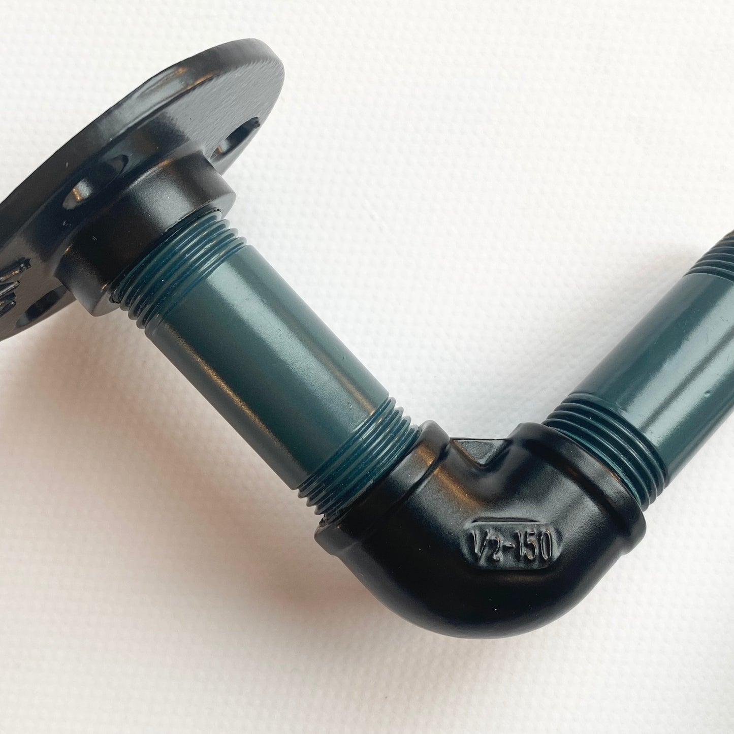 SteelDesign Hamburg Rohrdesign Variante Petrol Schwarz