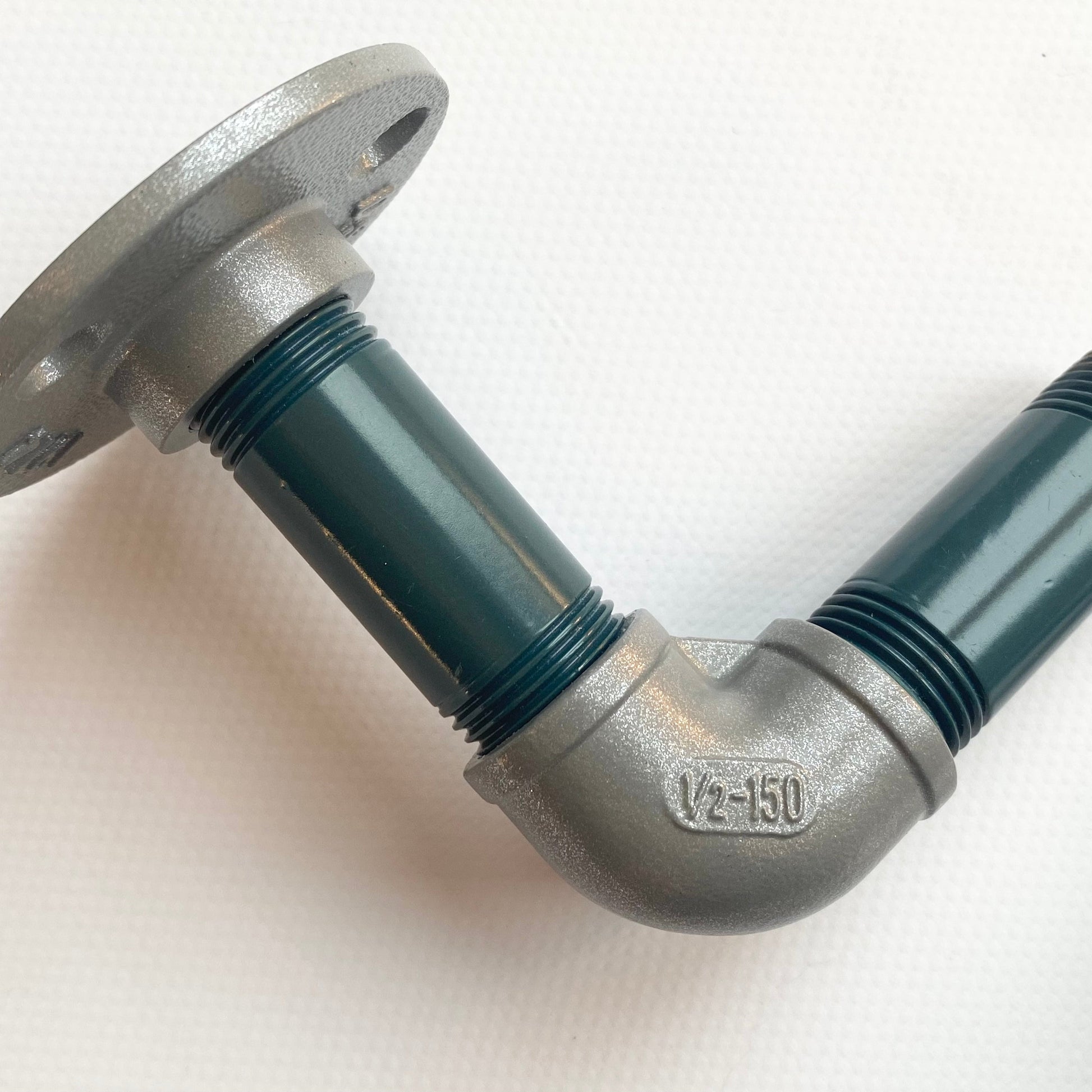 SteelDesign Hamburg Rohrdesign Variante Petrol Silber