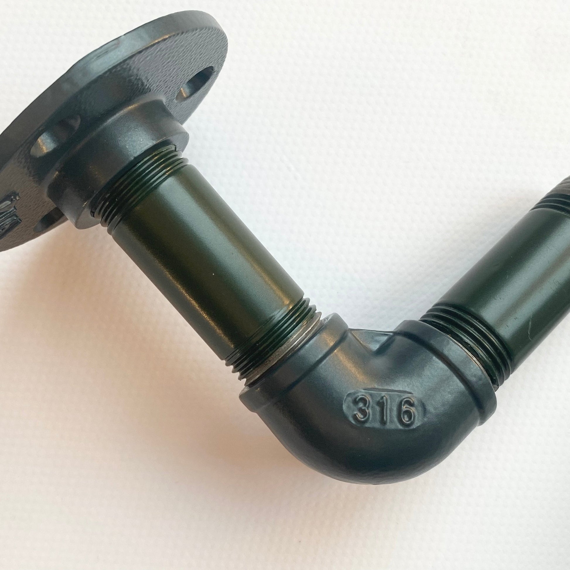SteelDesign Hamburg Rohrdesign Variante Waldgrün Anthrazit