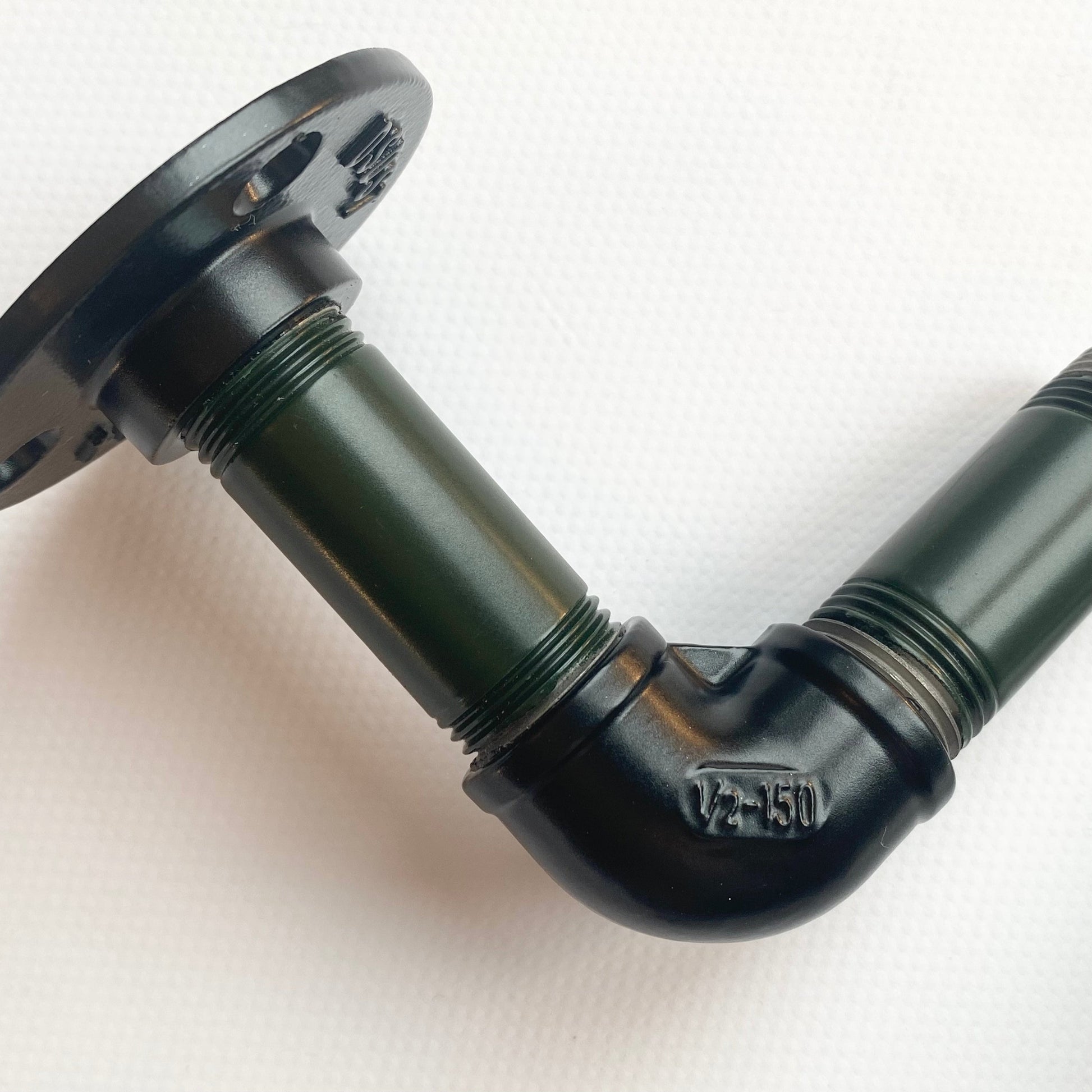 SteelDesign Hamburg Rohrdesign Variante Waldgrün Schwarz