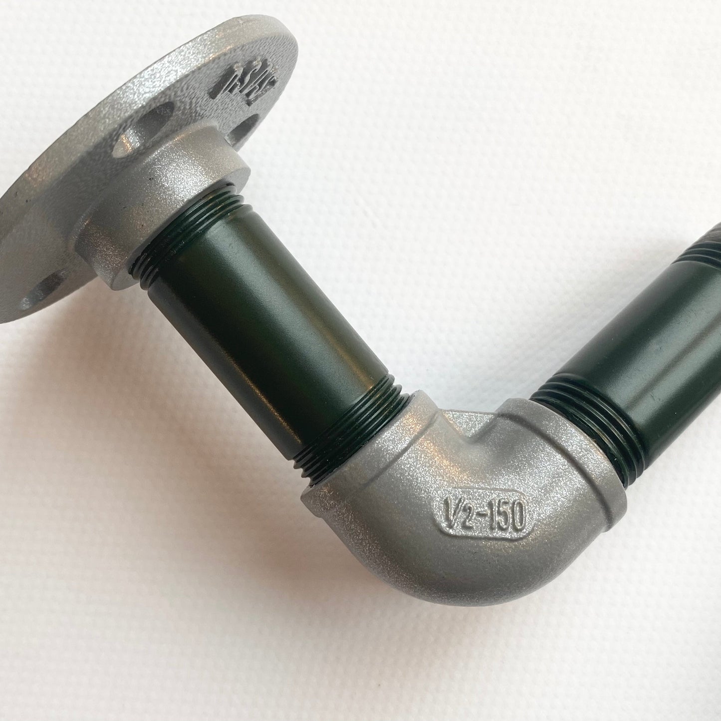 SteelDesign Hamburg Rohrdesign Variante Waldgrün Silber
